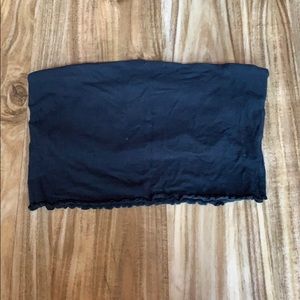 SOLD PAC SUN basic black tube top